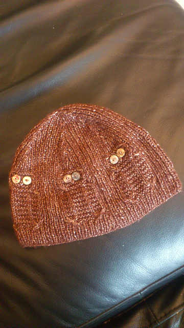 Owl Motif Hat