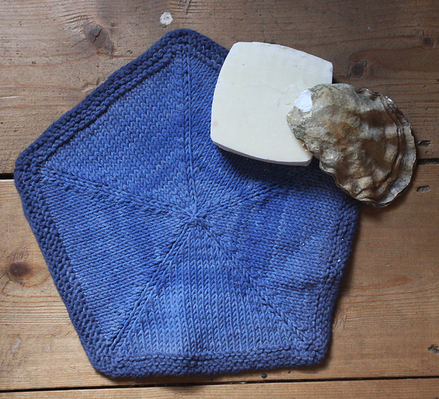 Sand Dollar Dish Cloth