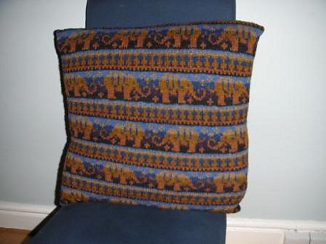 Elephants Cushion Cover