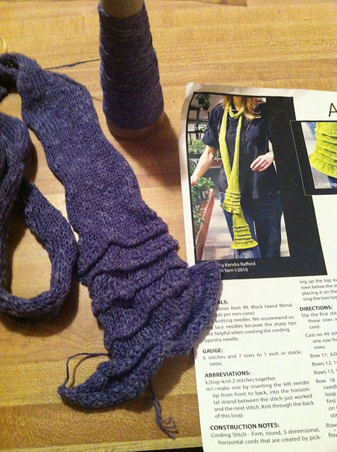 Accordion Accent Scarf