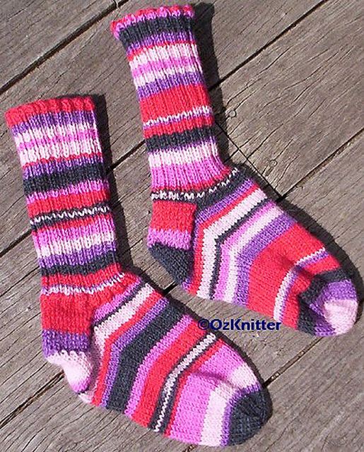 Kids Rib Socks