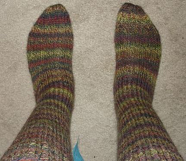 Long Socks in Jet