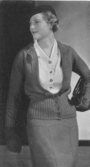Ladies' Two Piece Suit, Cardigan