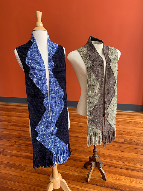 Peaks and Valleys Scarf