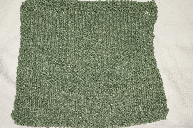 Knitted Leaf Cloth