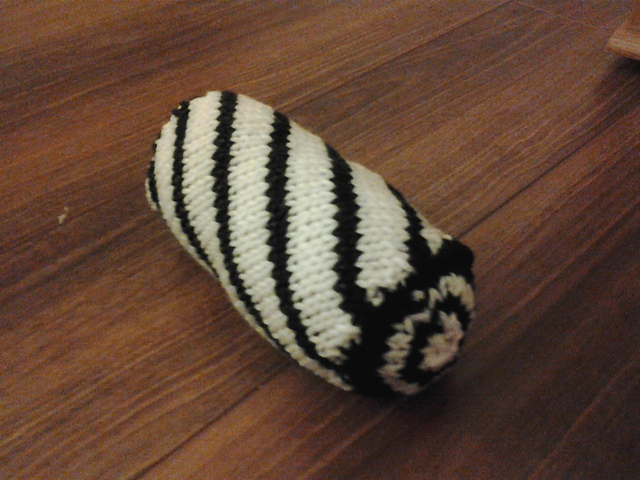 Spiraling Knit Baby Toy