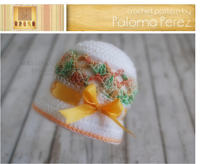 Baby Swirl Shelly Cloche