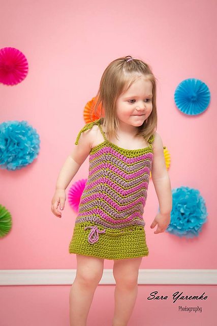 Chevron Halter Dress