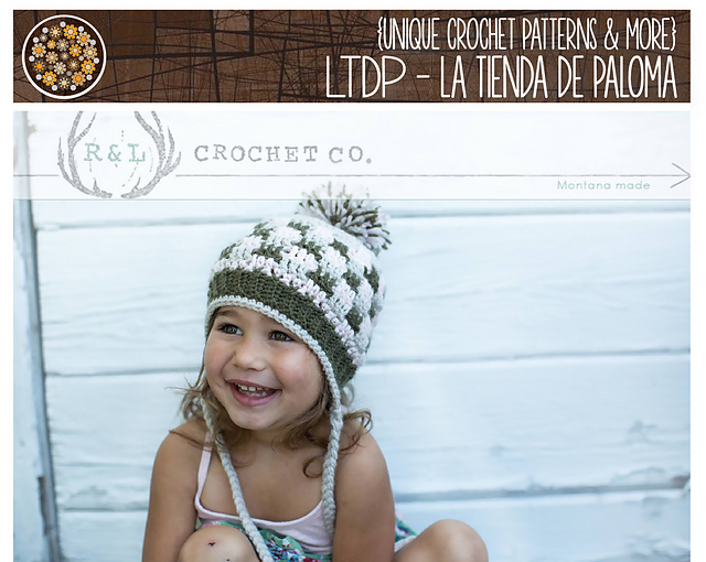 Crochet Patchwork Earflap