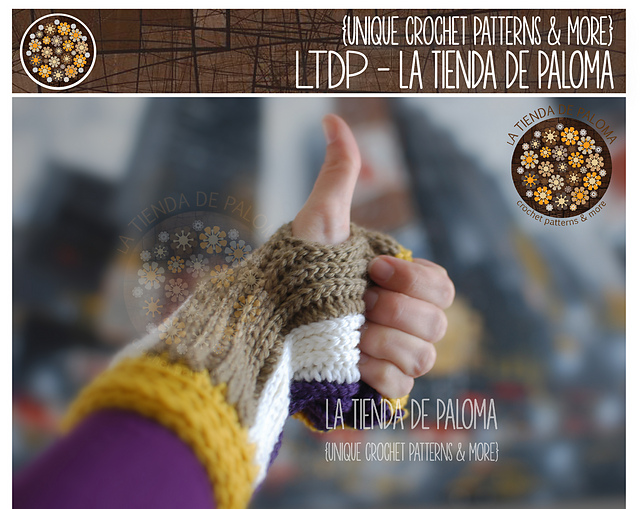 Echo Fingerless Mittens