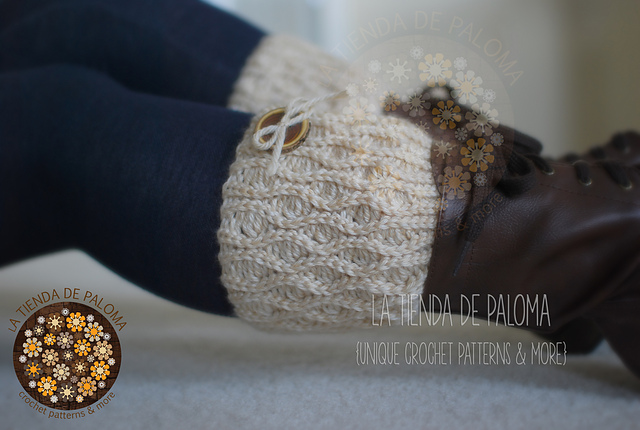 Dancing Waves Boot Cuffs