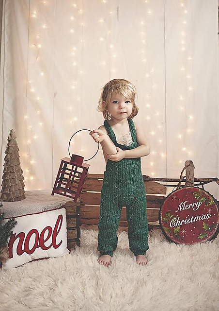 Knot-Knit Overalls