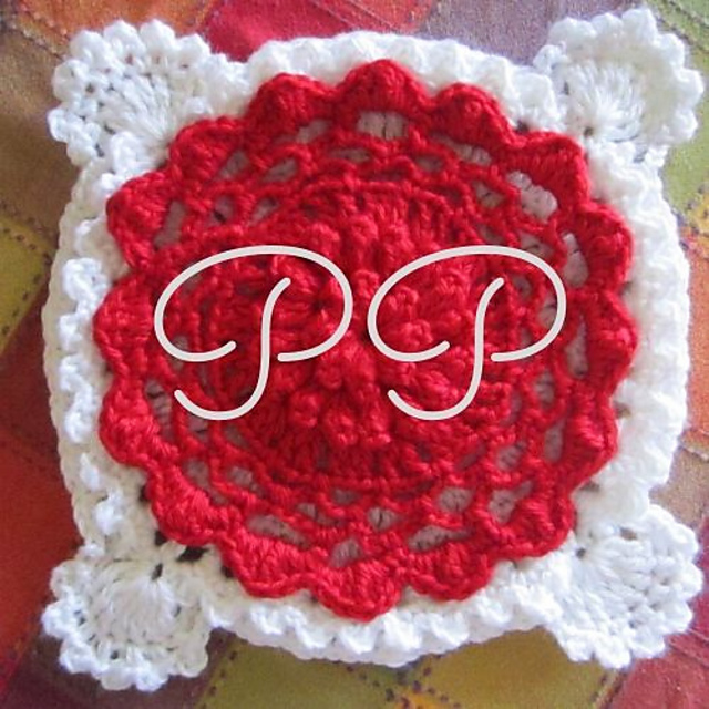 Cherry Pie Granny Square