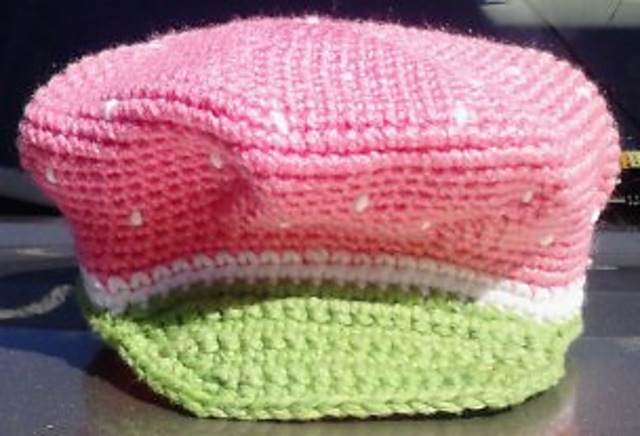Baby Strawberry Hat