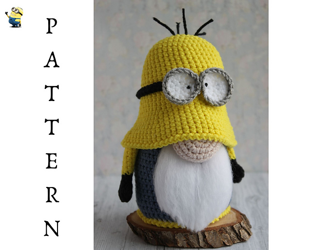 Ravelry: Minion gnome pattern by Nazeli Tadevosyan