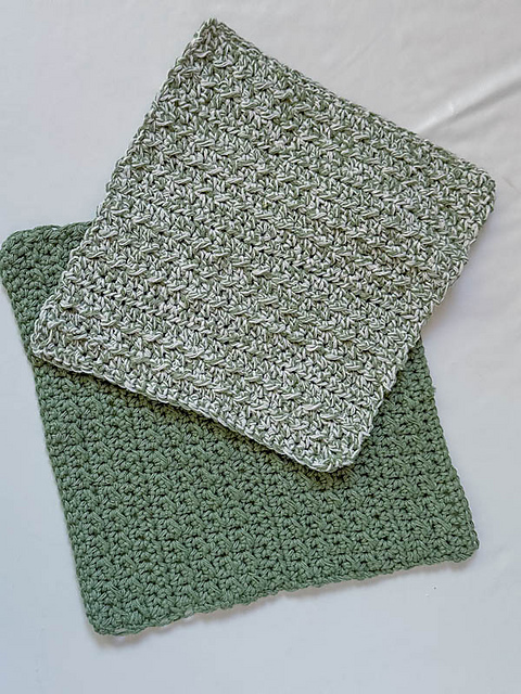 Simple Washcloth - Sage