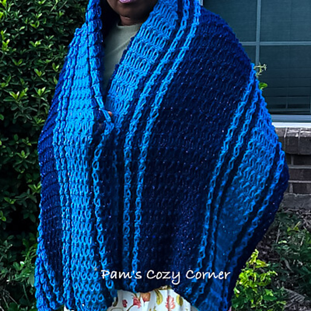 Shirley Sapphire Scarf