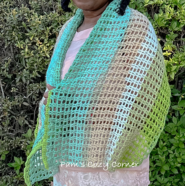 Begonia Lace Scarf