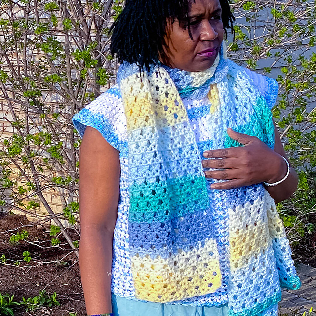 Elima Lace Scarf