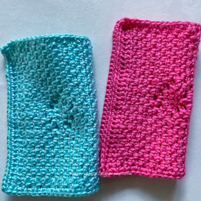 Moss Stitch Square