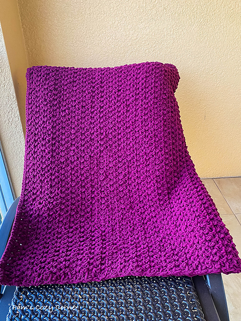 Catherine's Bulky Blanket