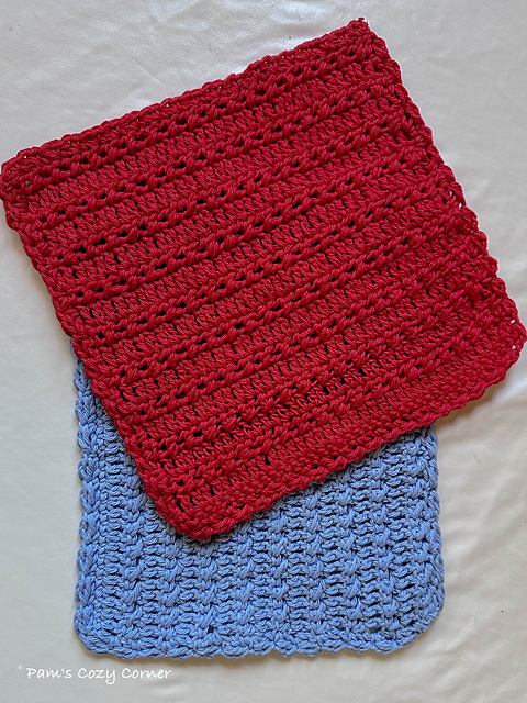 Criss Cross Washcloth