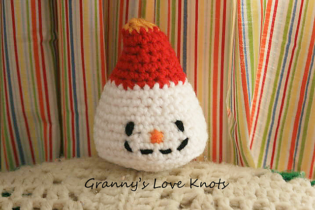 Granny's Cuties Snowman Ornament