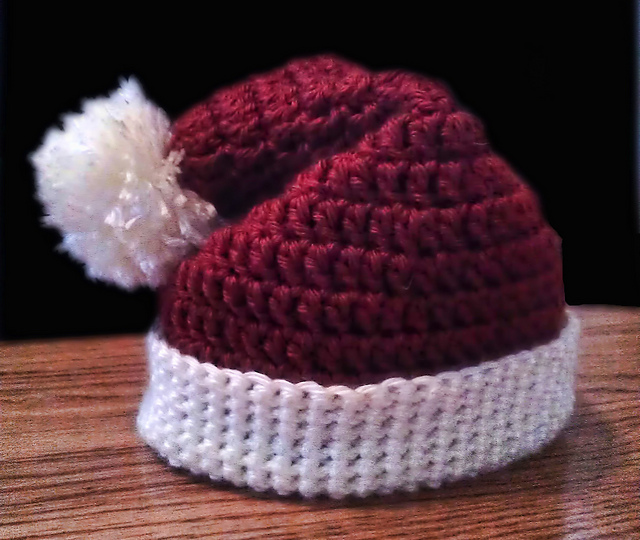 Easy Baby Santa Hat