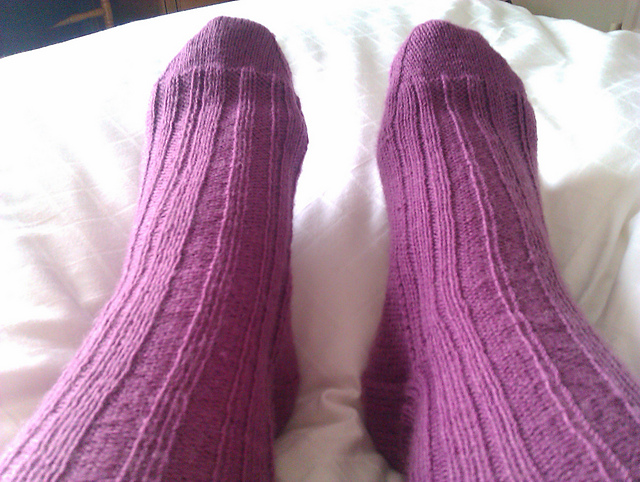 Random Rib Socks