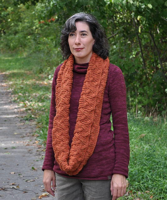 Charlotte Reversible Cable Cowl