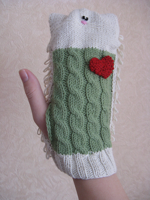 Kitten Baby Bath Mitt