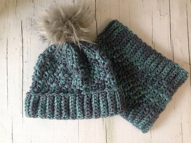 Braided Set: Hat and Cowl