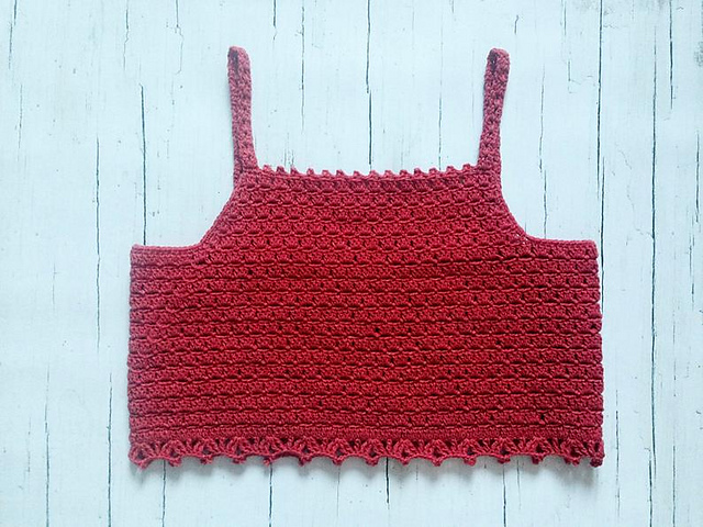 Casual Cropped Cami Top