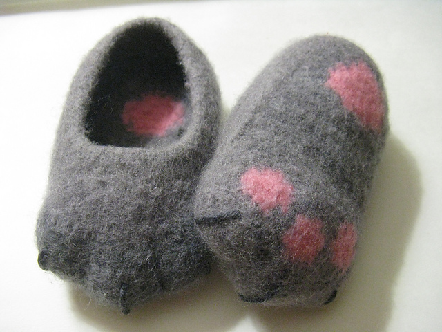 Kitty Baby Slippers