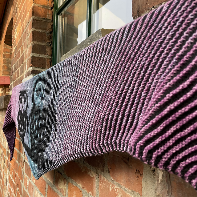 Illusion Shawl Nachteulen
