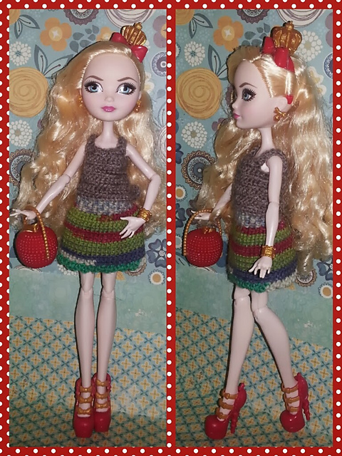 ever after high lacey skirt