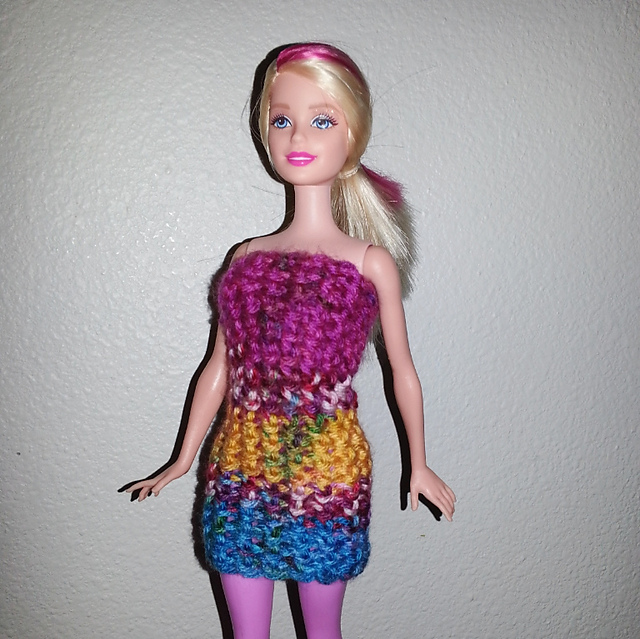 Super Easy Barbie Short Dress