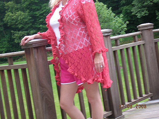 21 Lacy Coat with Frills 