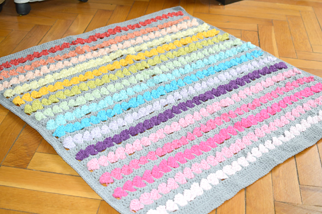 "Follow your heart" blanket