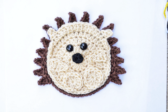 hedgehog applique