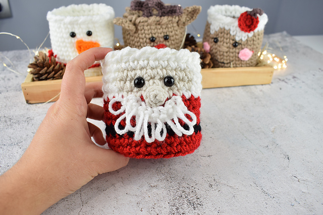 Christmas Santa basket