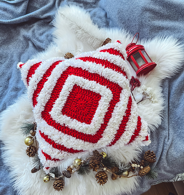 Cozy Christmas pillow