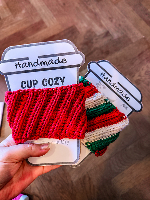 Trio cup cozy