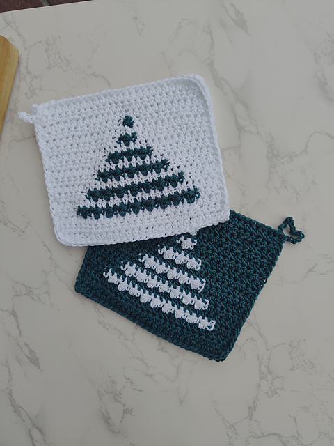 Christmas pot holders