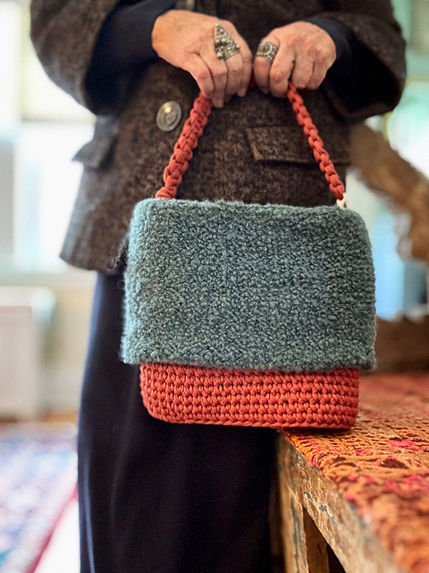 Wooly Sherpa Bucket Bag