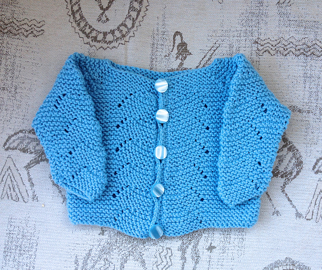 Garter Stitch Cardigan
