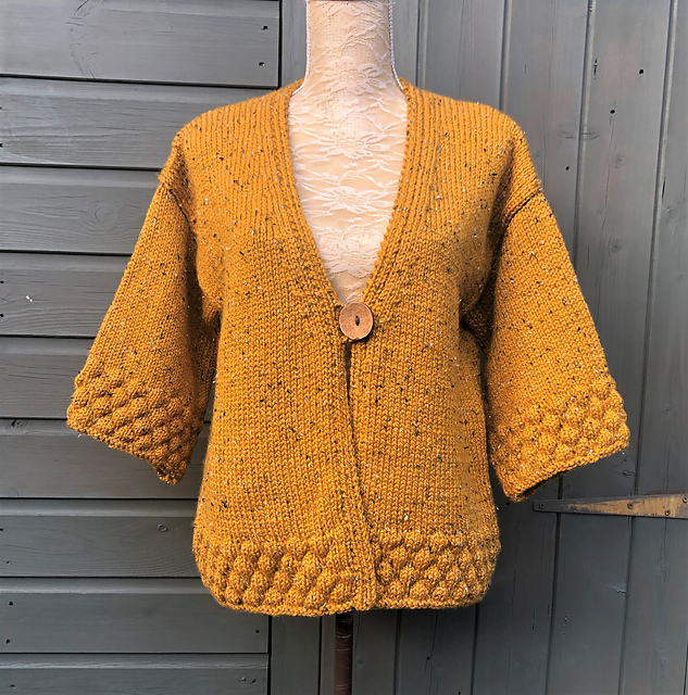 eaphi　HONEYCOMB KNIT CARDIGAN Ravelry: Honeycomb Cardigan pattern by Pat Menchini