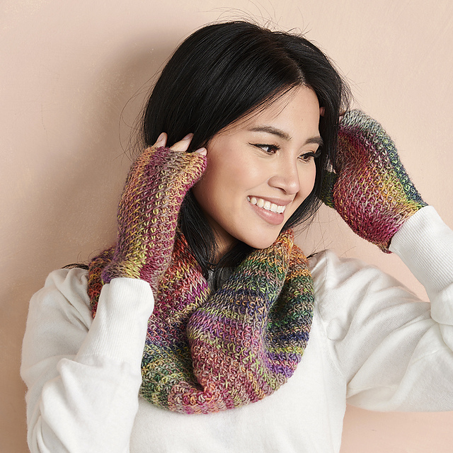 Cowl & Mitts Set