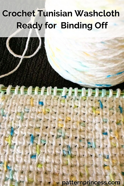 Tunisian Crochet Dishcloths