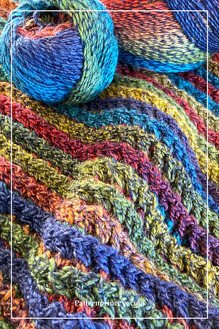 Diffuser Throw Pattern Ravelry: 3D ZigZag Waffle Throw pattern by Pattern Princess